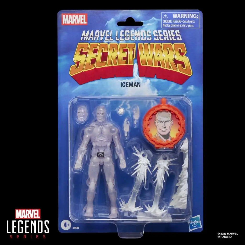 MARVEL LEGENDS SECRET WARS ICE MAN ACTION FIGURE