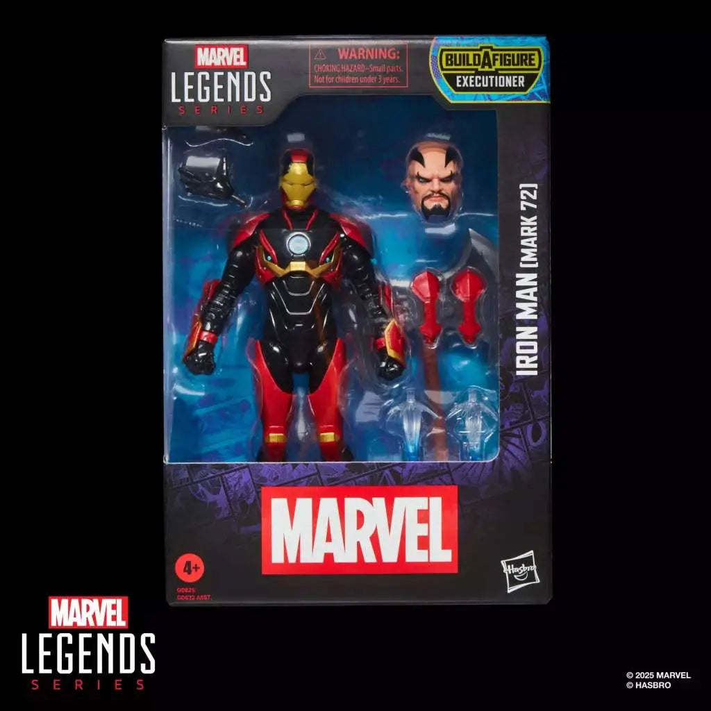 MARVEL LEGENDS EXECUTIONER BFS IRON MAN MARK 72 ACTION FIGURE