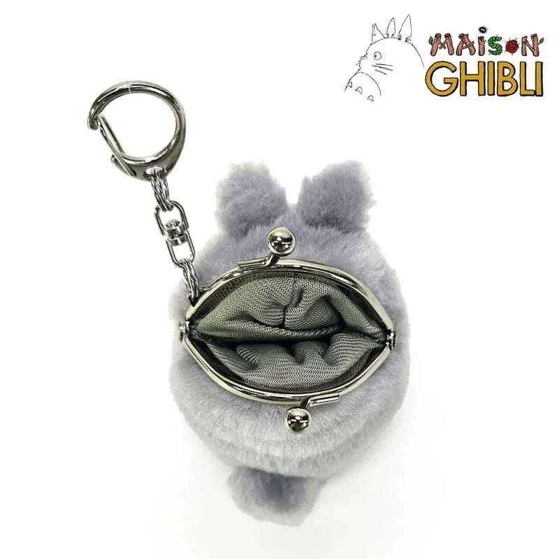 MY NEIGHBOR TOTORO BIG GREY TOTORO FUNWARI MINI COIN PURSE
