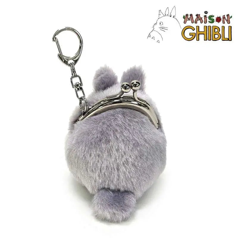 MY NEIGHBOR TOTORO BIG GREY TOTORO FUNWARI MINI COIN PURSE