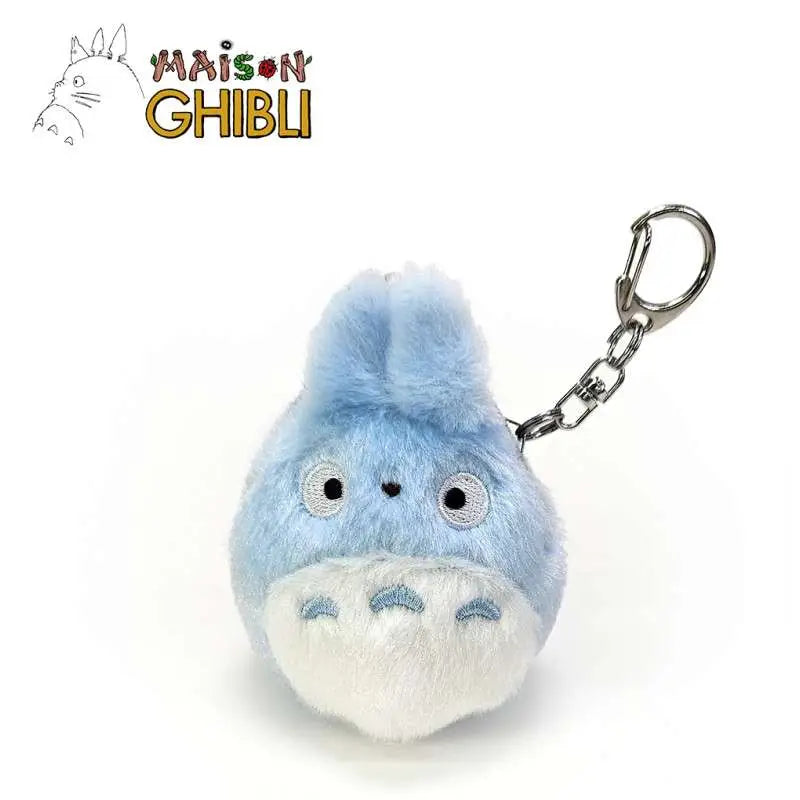 MY NEIGHBOR TOTORO MEDIUM BLUE TOTORO FUNWARI MINI COIN PURSE