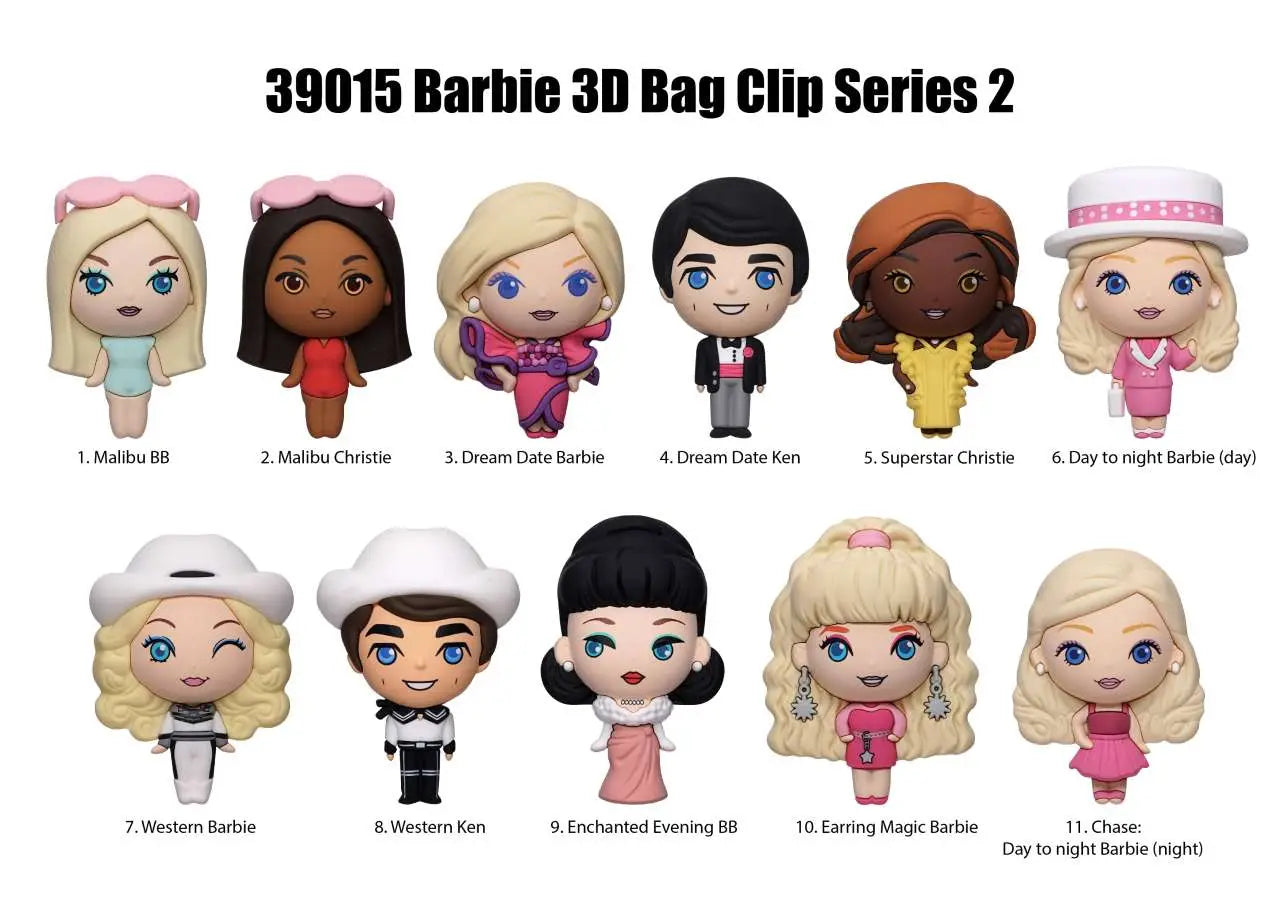 BARBIE S2 BAG CLIP BLIND BOX DISPLAY (24)