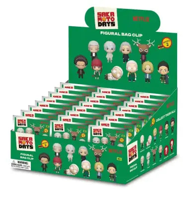 SAKAMOTO DAYS S2 BAG CLIP BLIND BOX DISPLAY(24)