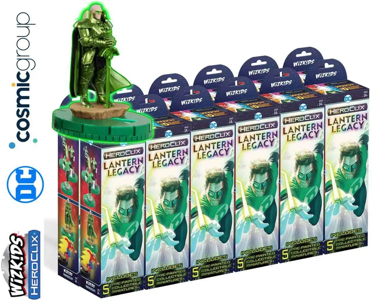 DC HEROCLIX LANTERN LEGACY BOOSTER BRICK (12)
