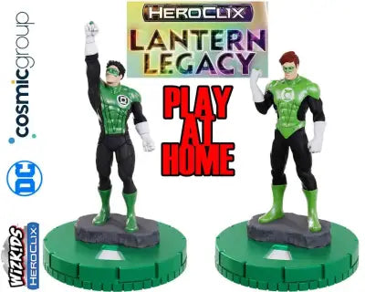 DC HEROCLIX - LANTERN LEGACY PLAY AT HOME KIT
