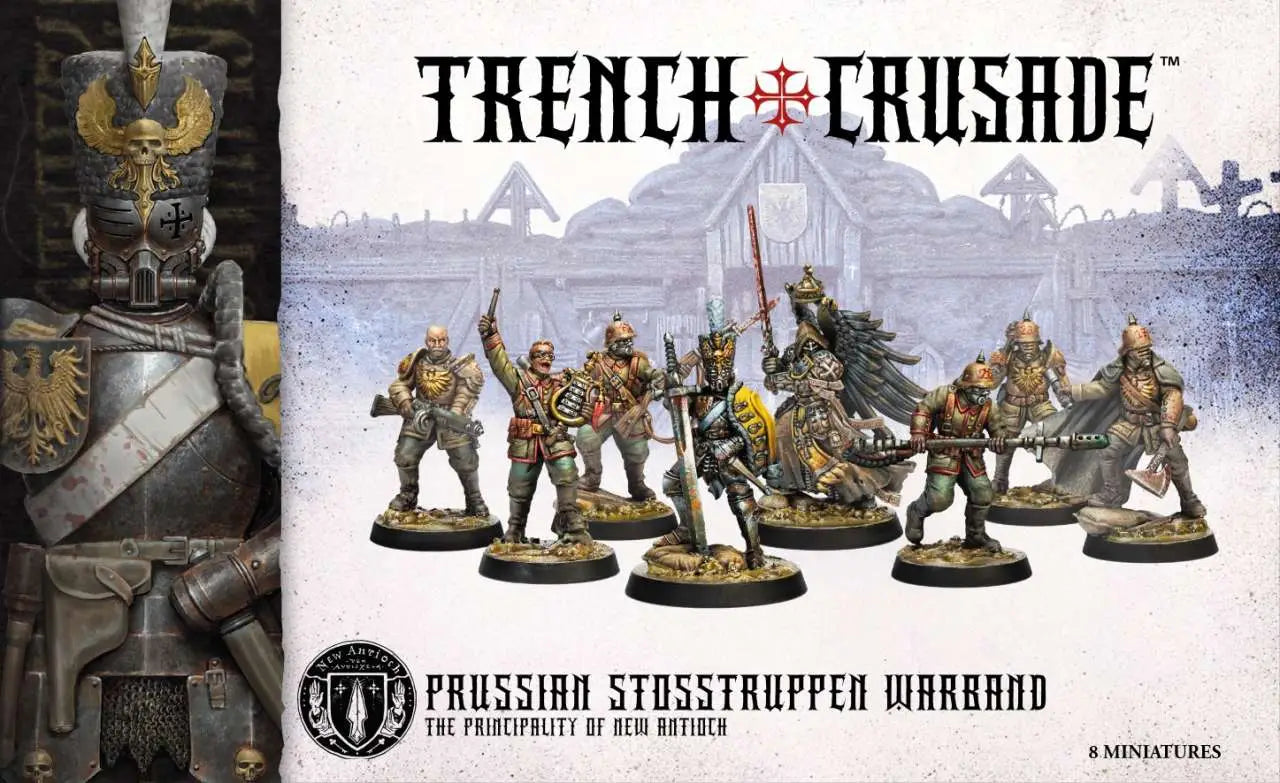 TRENCH CRUSADE PRUSSIAN STOSSTRUPPEN WARBAND BOX