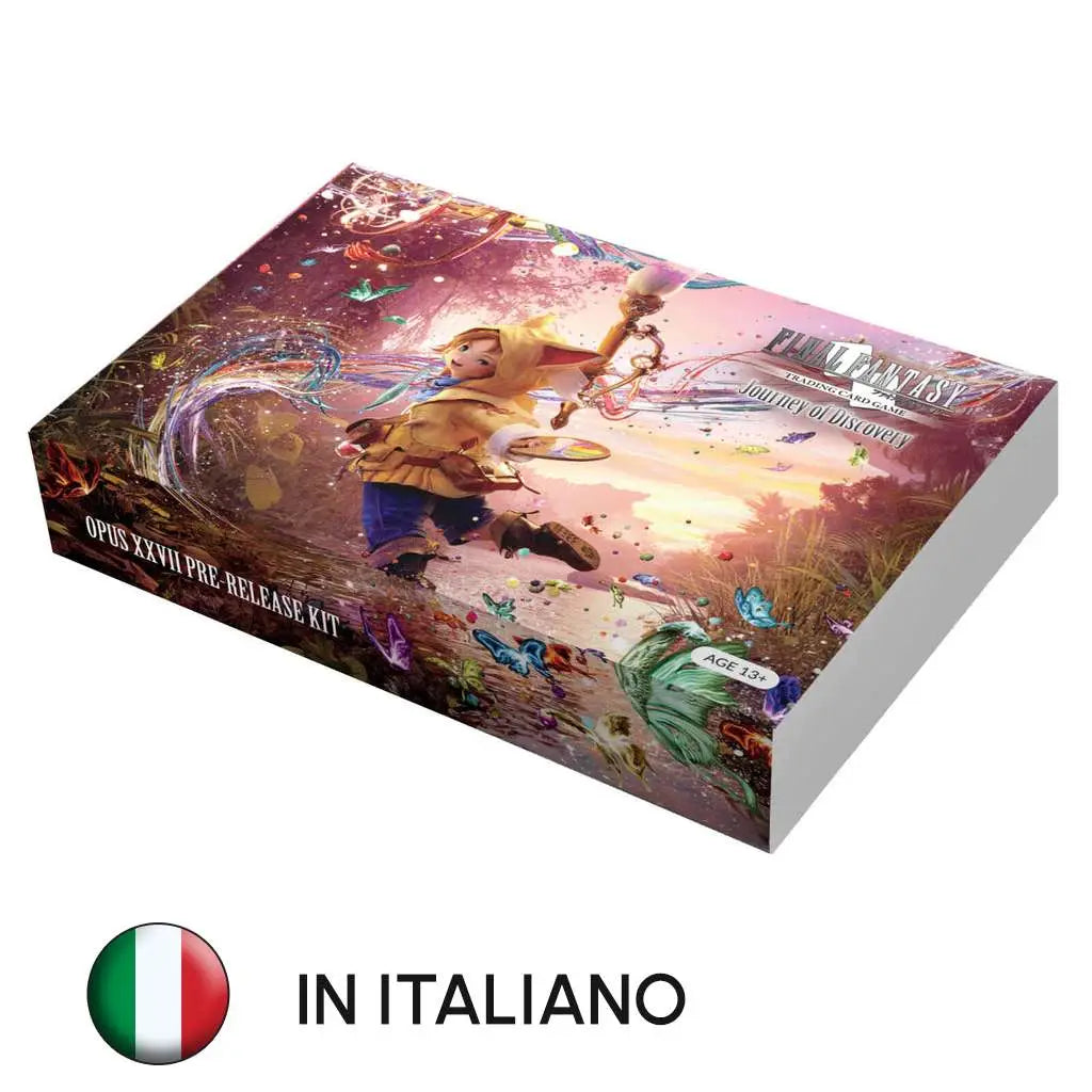 FFTCG OPUS 27 JOURNEY OF DISCOVERY PR KIT