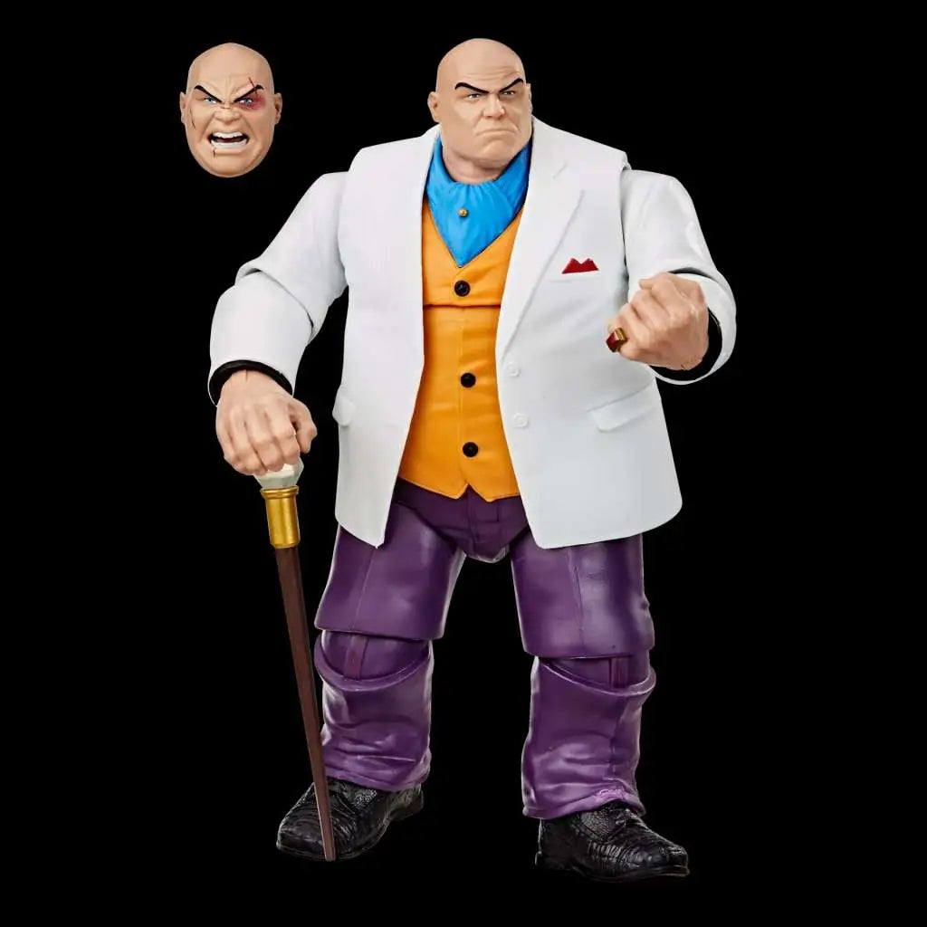 MARVEL LEGENDS SPIDER-MAN VINTAGE KINGPIN ACTION FIGURE