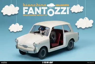 FANTOZZI LA BIANCHINA YOU ARE THREE IDIOTS 1/18 DIE-CAST