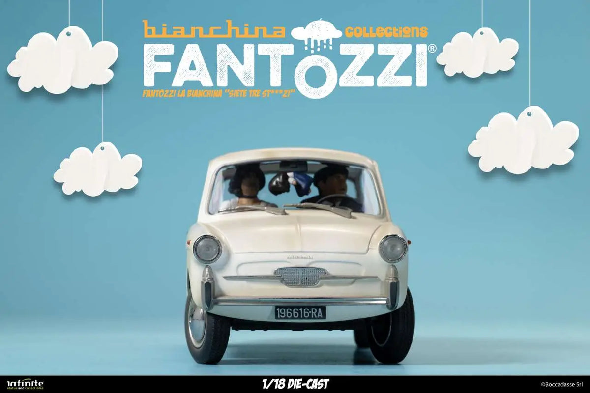 FANTOZZI LA BIANCHINA YOU ARE THREE IDIOTS 1/18 DIE-CAST