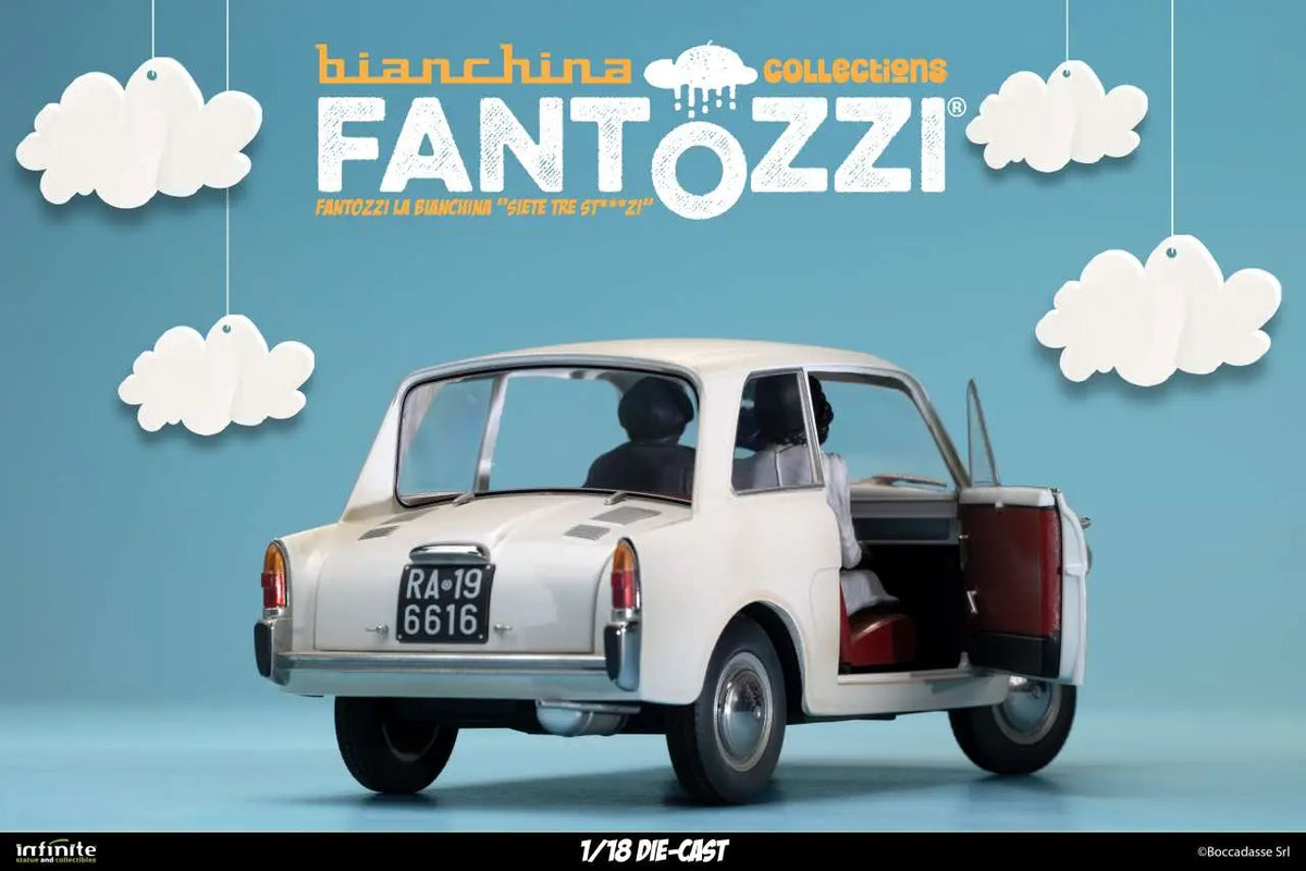 FANTOZZI LA BIANCHINA YOU ARE THREE IDIOTS 1/18 DIE-CAST
