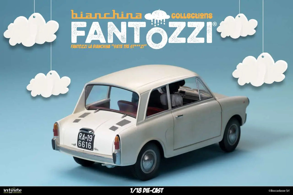 FANTOZZI LA BIANCHINA YOU ARE THREE IDIOTS 1/18 DIE-CAST