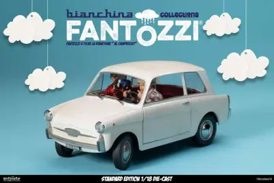 FANTOZZI E FILINI LA BIANCHINA AL CAMPEGGIO 1/18 DIE-CAST STANDARD EDITION