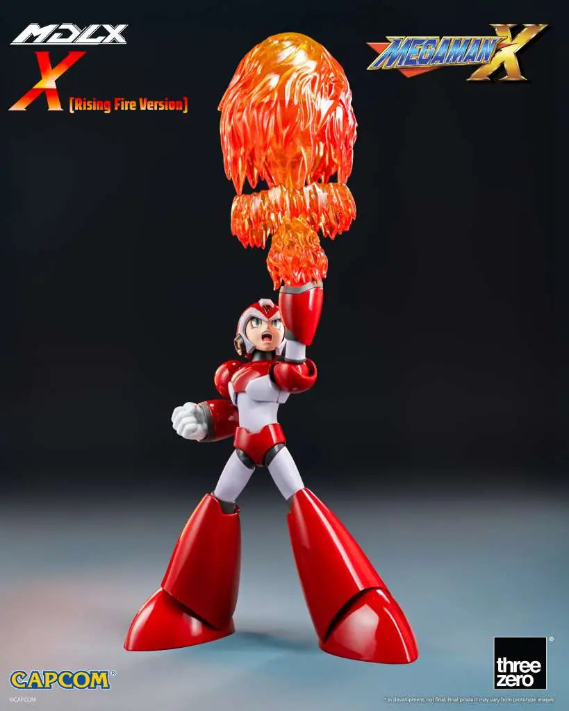 MEGA MAN X MDLX X RISING FIRE VERSION ACTION FIGURE
