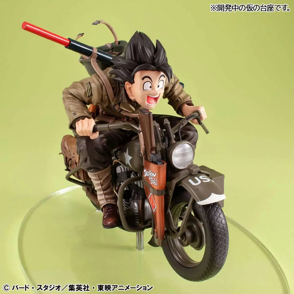 DRAGON BALL Z SON GOKU & BIKE DESKTOP REAL MCCOY EX