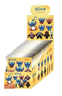 STITCH IN SPACE BAG CLIP BLIND BOX DISPLAY (24)