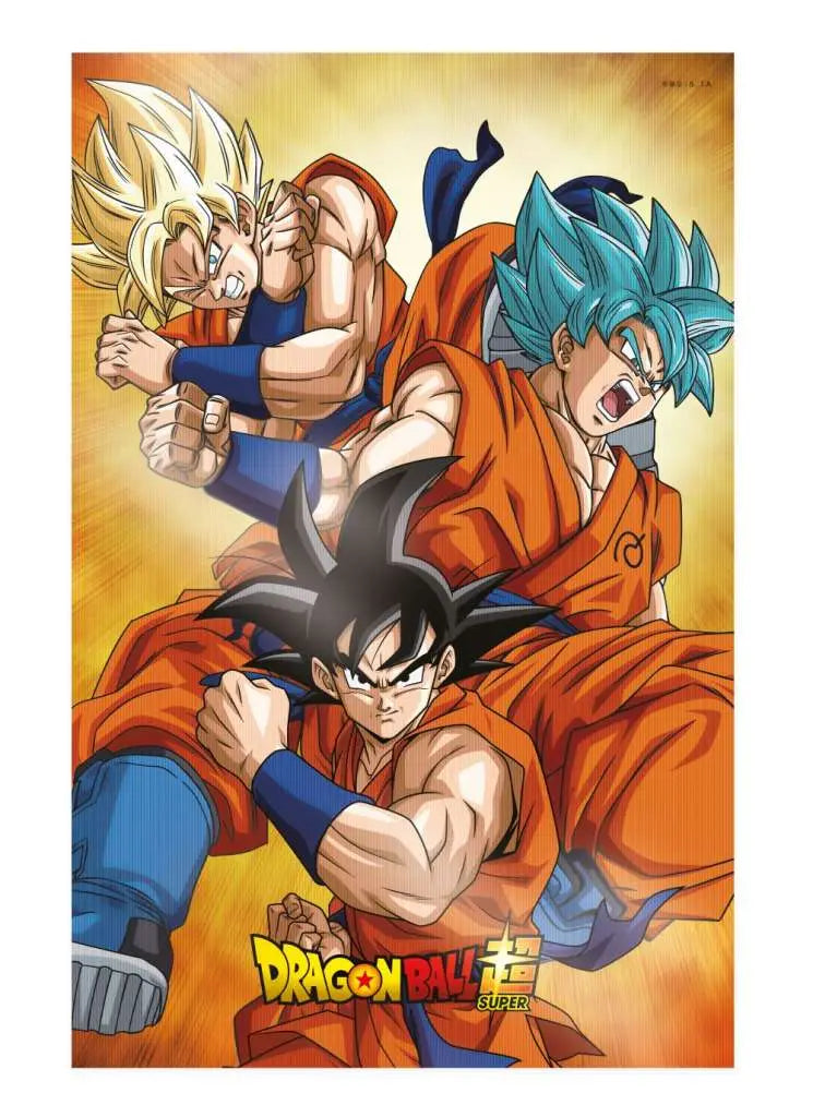 DRAGON BALL SUPER CHAMPA GOKU STATES 38X58CM 3D POSTER