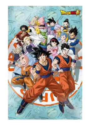 DRAGON BALL SUPER UNIVERSE SURVIVAL 38X48 3D POSTER