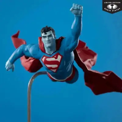 DC DIRECT SUPERMAN RED & BLUE SUPERMAN BY LEE BERMEJO RESIN STATUE