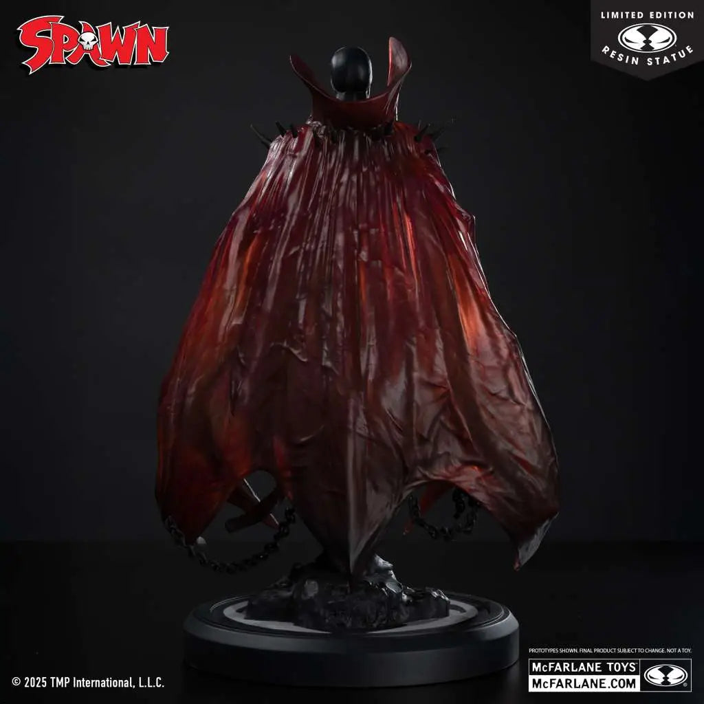 SPAWN BLACK WHITE & RED ALL OVER  SPAWN BY PUPETEER LEE RESIN STATUE