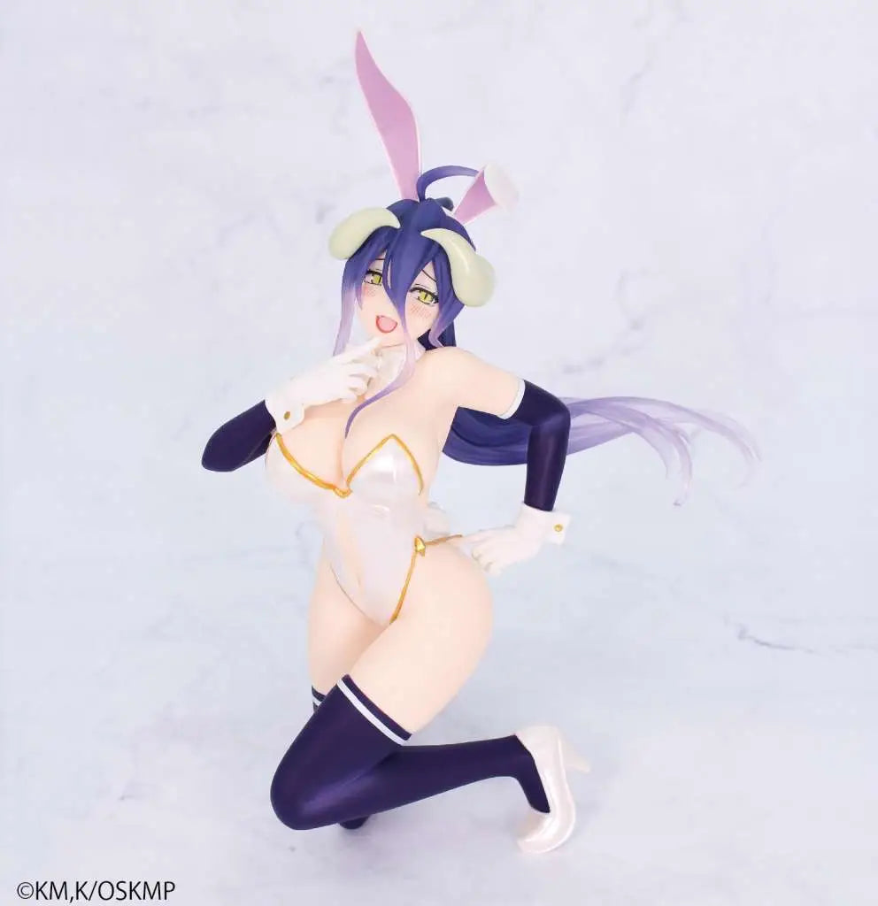 OVERLORD ALBEDO BUNNY WHITE ONE-SEVENTH CARAT FIGURE