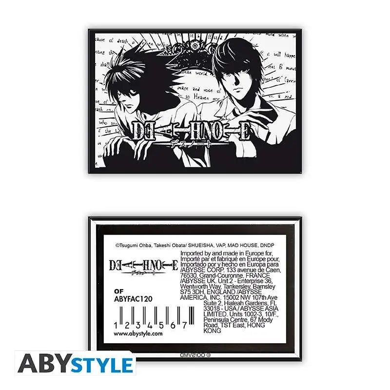 DEATH NOTE L & LIGHT STANDARD MAGNET