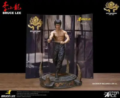 BRUCE LEE KALI STICKS FIGHT DELUXE BASEMENT VER. STATUE