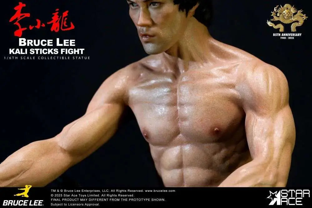 BRUCE LEE KALI STICKS FIGHT DELUXE BASEMENT VER. STATUE