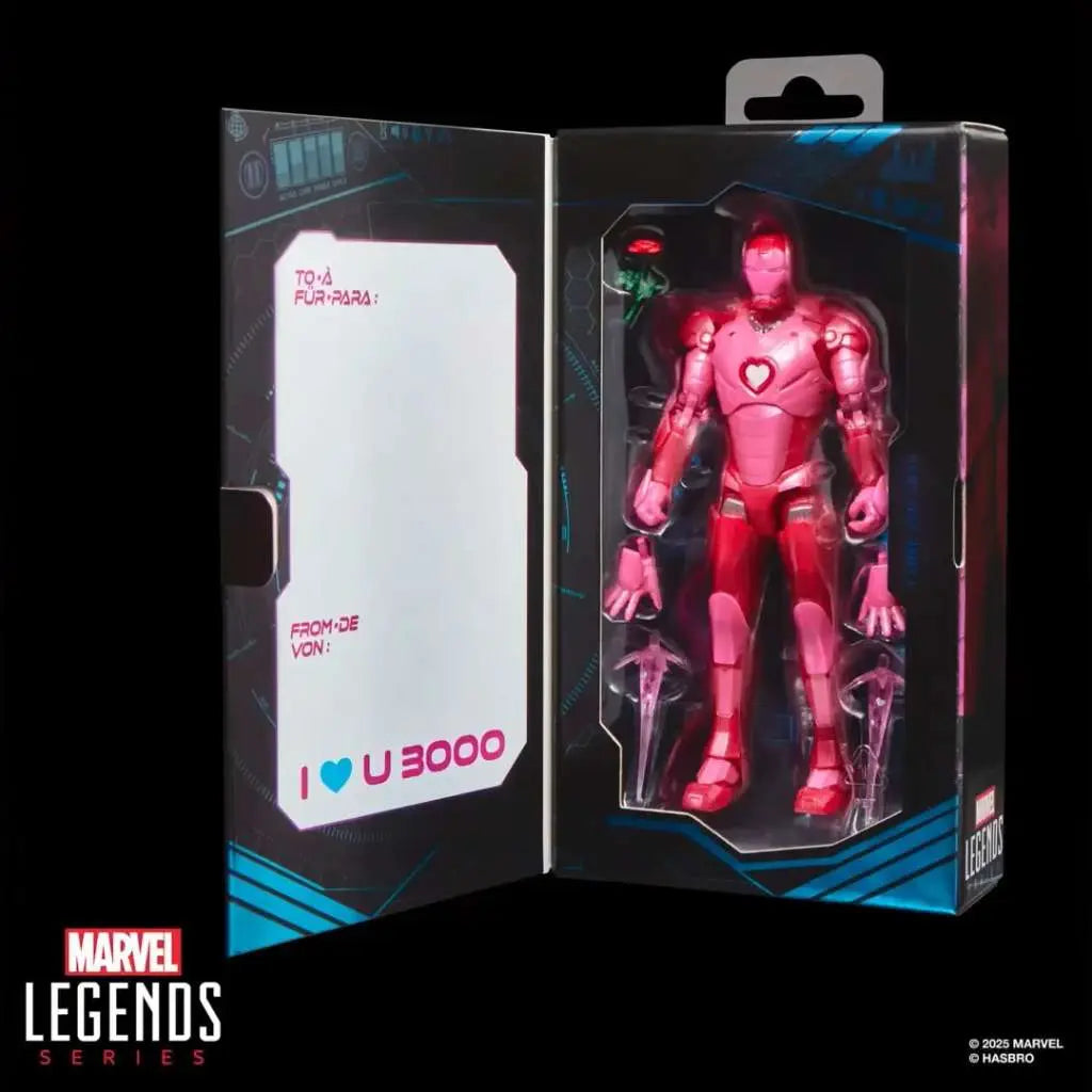 MARVEL LEGENDS IRON MAN I LOVE YOU 3000 ACTION FIGURE