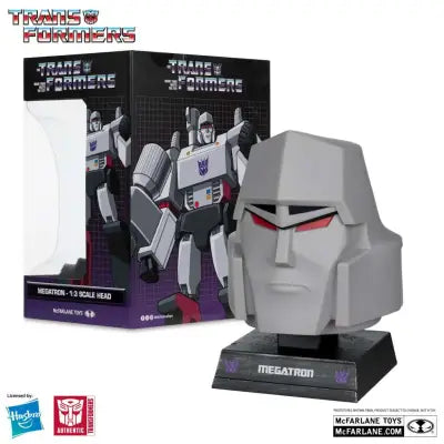 TRANSFORMERS 1:3 HEAD REPLICA MEGATRON