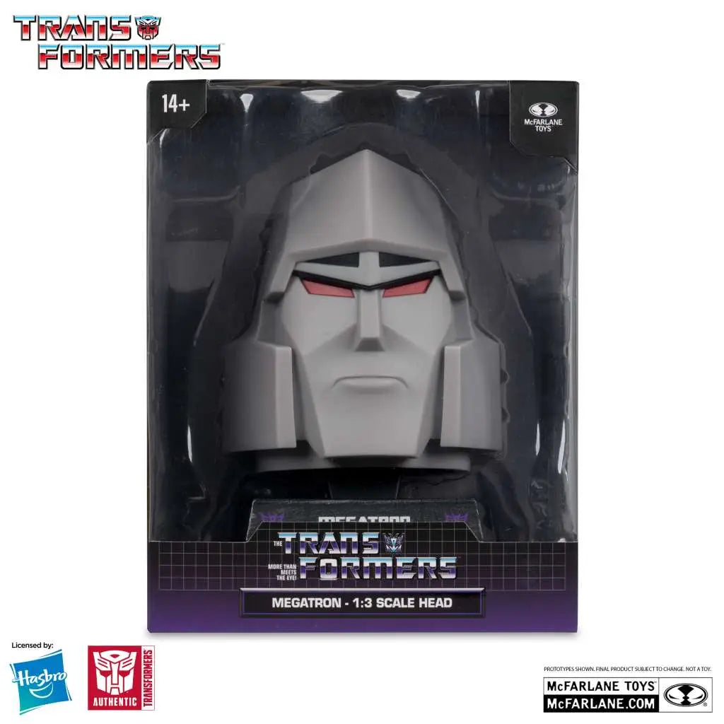 TRANSFORMERS 1:3 HEAD REPLICA MEGATRON