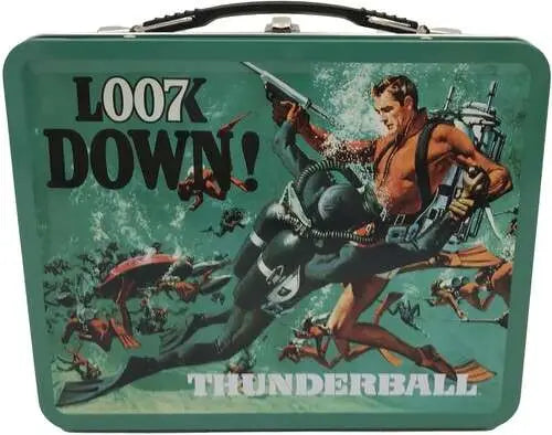 JAMES BOND THUNDERBALL TIN TOTE