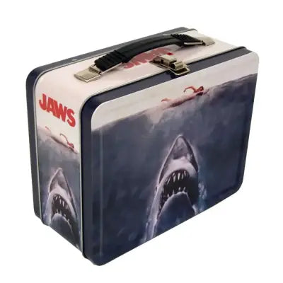 JAWS BEACH CLOSED TIN TOTE