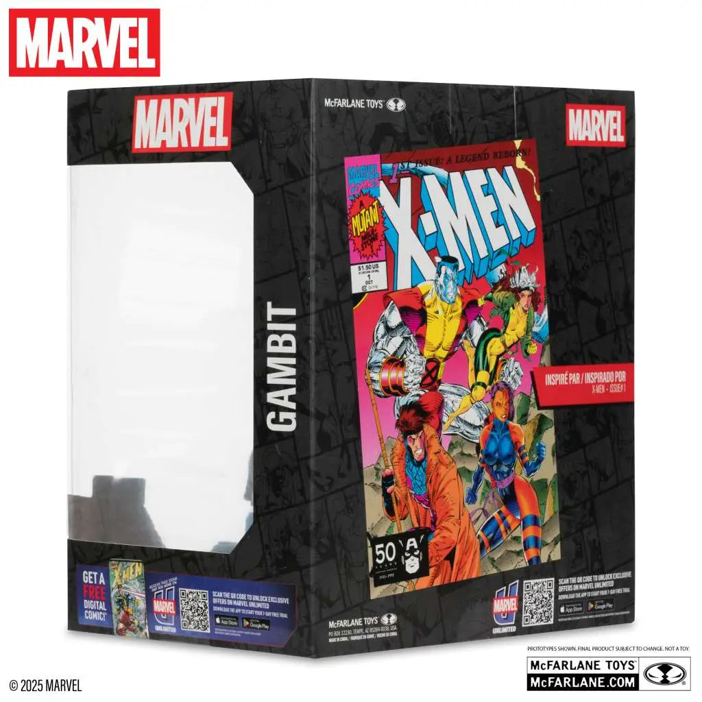 MARVEL COLLECTION 1:10 WV6  GAMBIT (X-MEN #1) FIGURE
