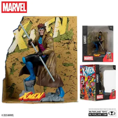 MARVEL COLLECTION 1:10 WV6  GAMBIT (X-MEN #1) FIGURE