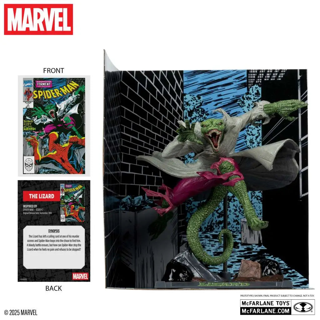 MARVEL COLLECTION 1:10 WV6  THE LIZARD (SPIDER-MAN #2) FIGURE