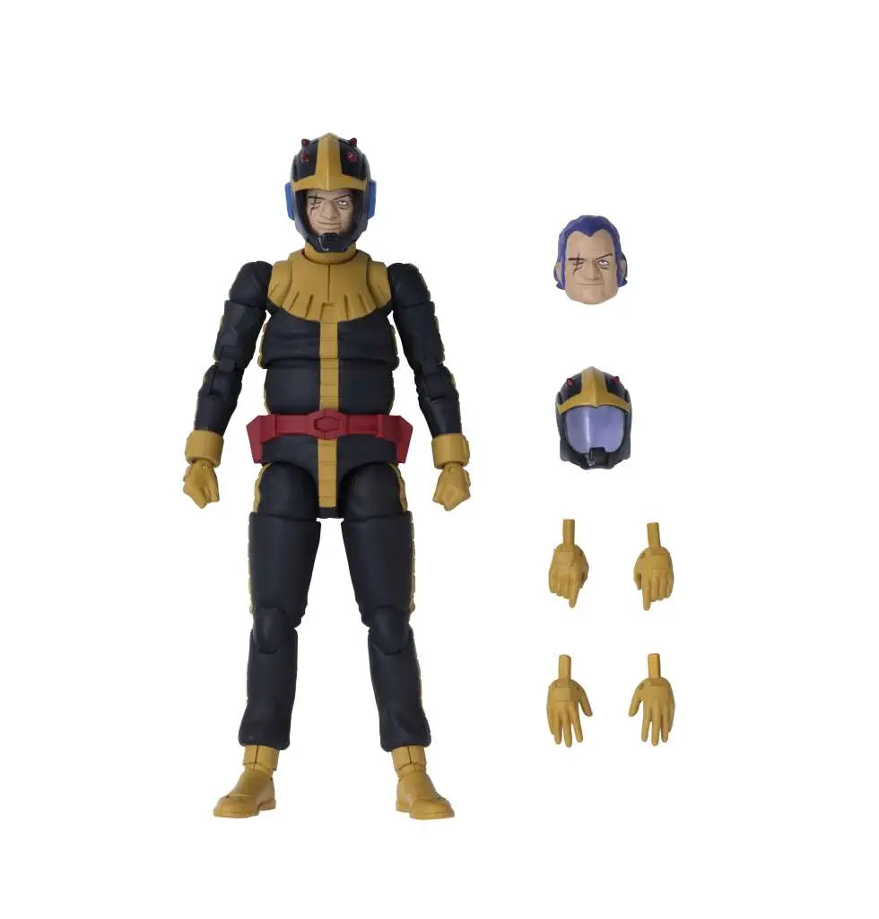 MOBILE SUIT GUNDAM PRINCIPALITY OF ZEON BLACK TRI-STARS MASH NORMAL SUIT VER G.M.G. COLLECTION 15 ACTION FIGURE