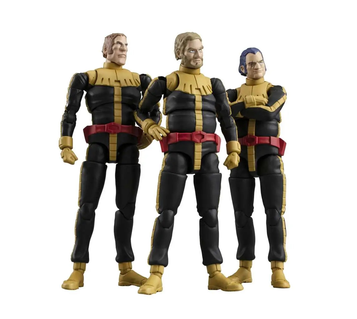 MOBILE SUIT GUNDAM PRINCIPALITY OF ZEON JET STREAM ATTACK G.M.G. COLLECTION EX WITH GIFT ACTION FIGURE
