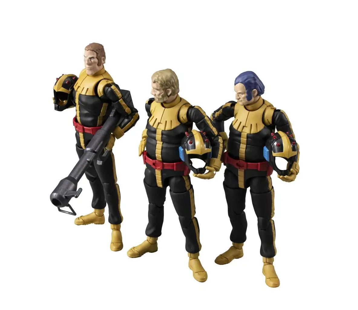 MOBILE SUIT GUNDAM PRINCIPALITY OF ZEON JET STREAM ATTACK G.M.G. COLLECTION EX WITH GIFT ACTION FIGURE