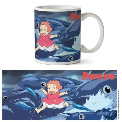 PONYO ON THE CLIFF BY THE SEA MUG