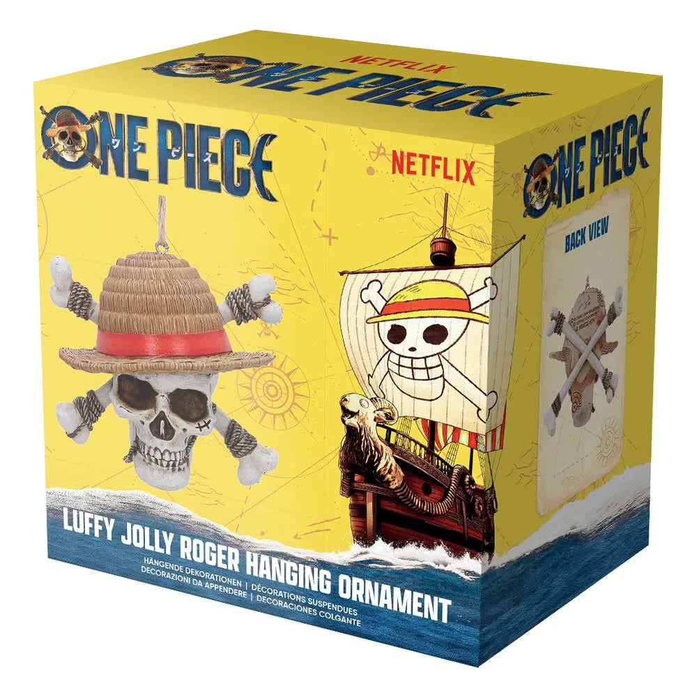 ONE PIECE LUFFY JOLLY ROGER HANGING ORNAMENT