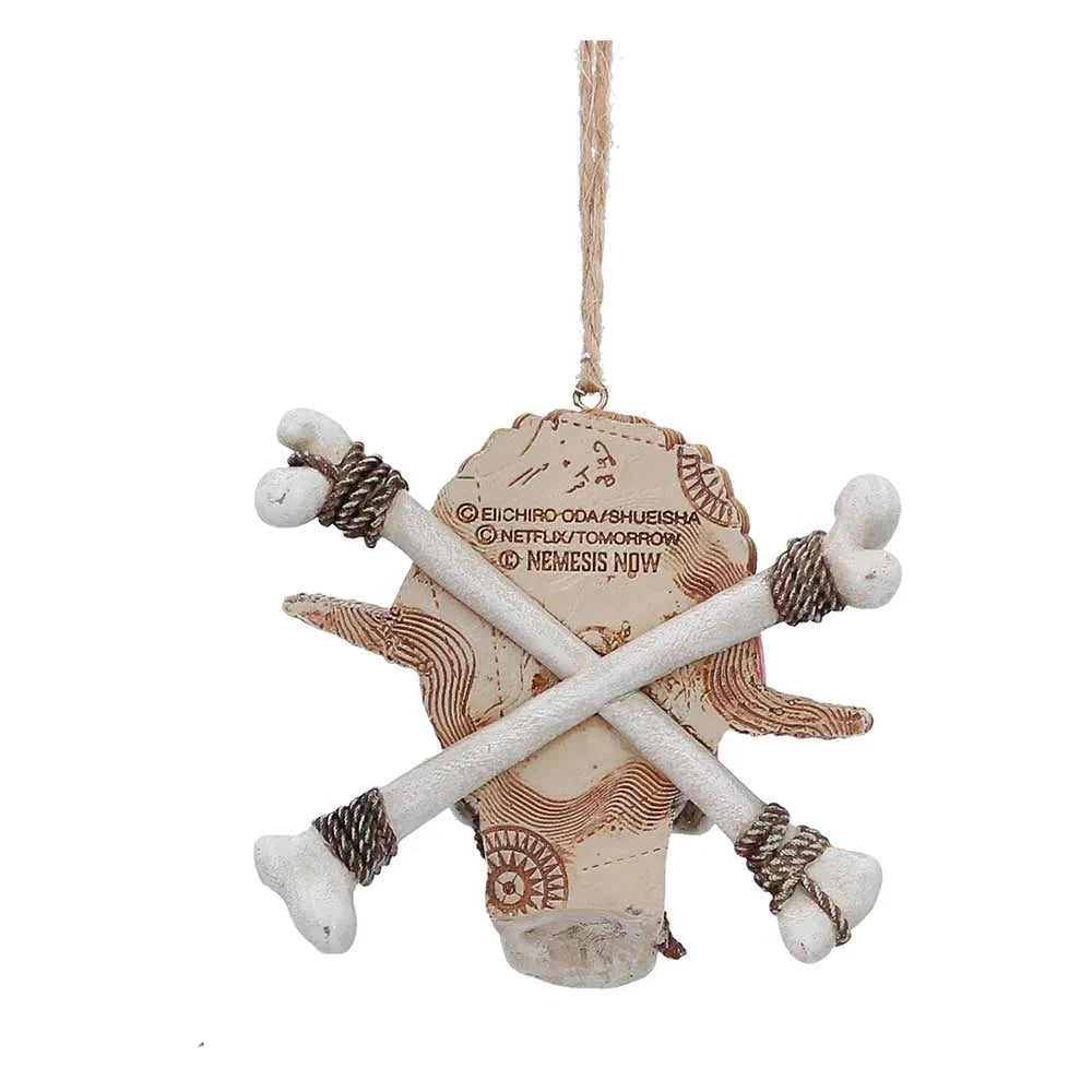 ONE PIECE LUFFY JOLLY ROGER HANGING ORNAMENT