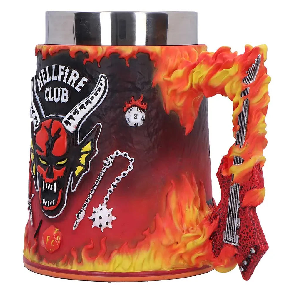 STRANGER THINGS HELLFIRE CLUB TANKARD
