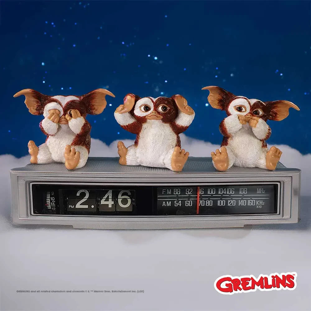 GREMLINS THREE WISE GIZMO FIGURINE SET