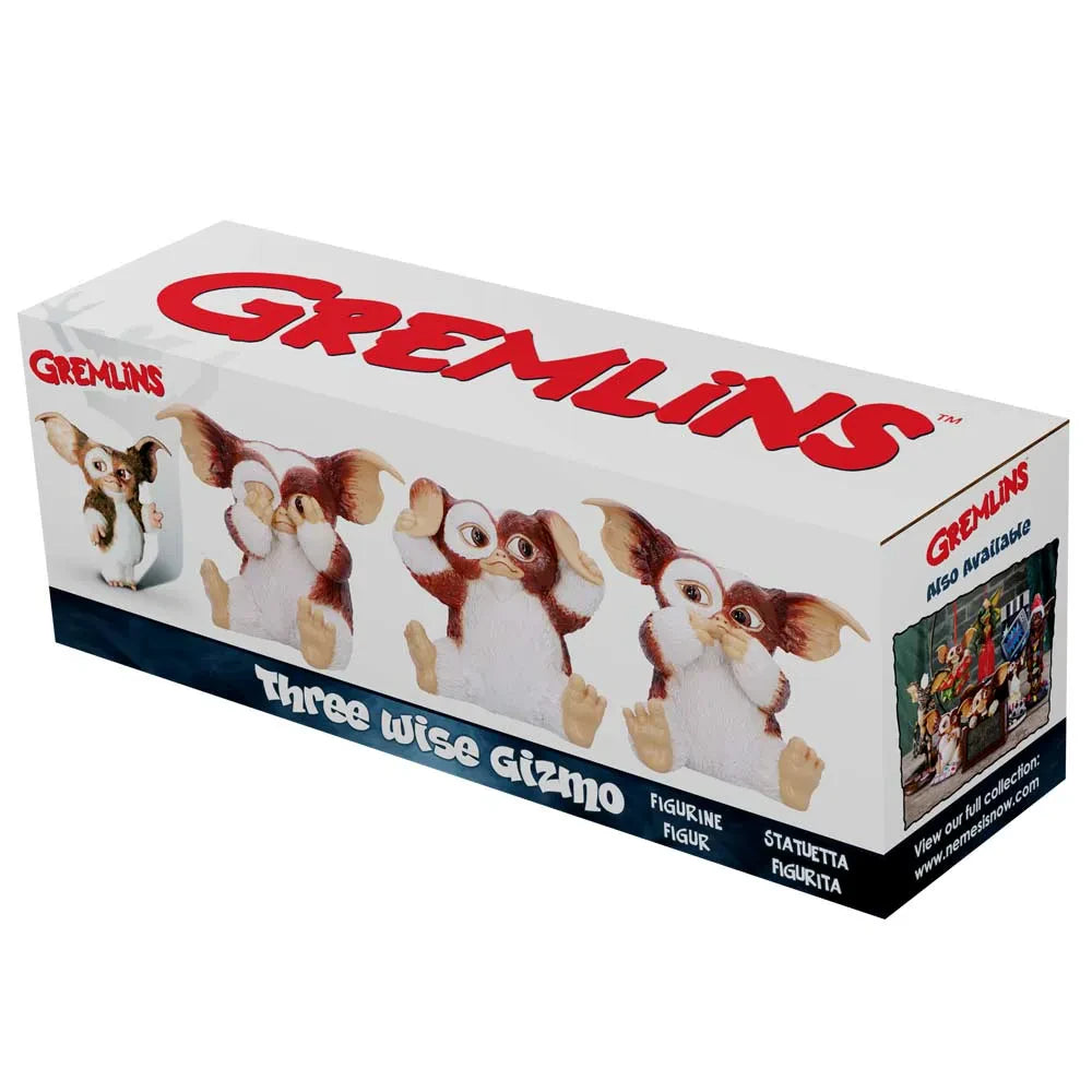 GREMLINS THREE WISE GIZMO FIGURINE SET