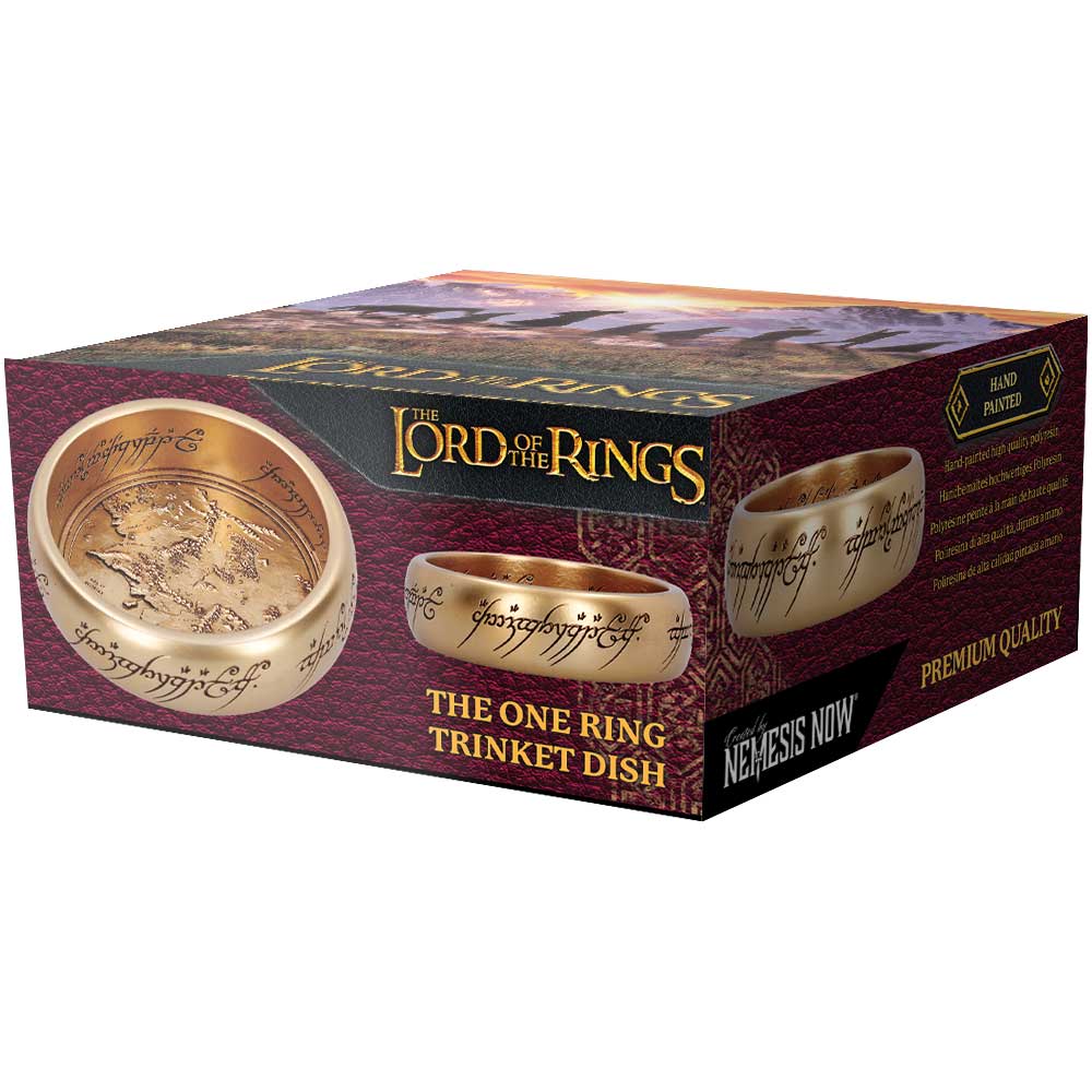 THE LORD OF THE RINGS THE ONE RING TRINKET DISH