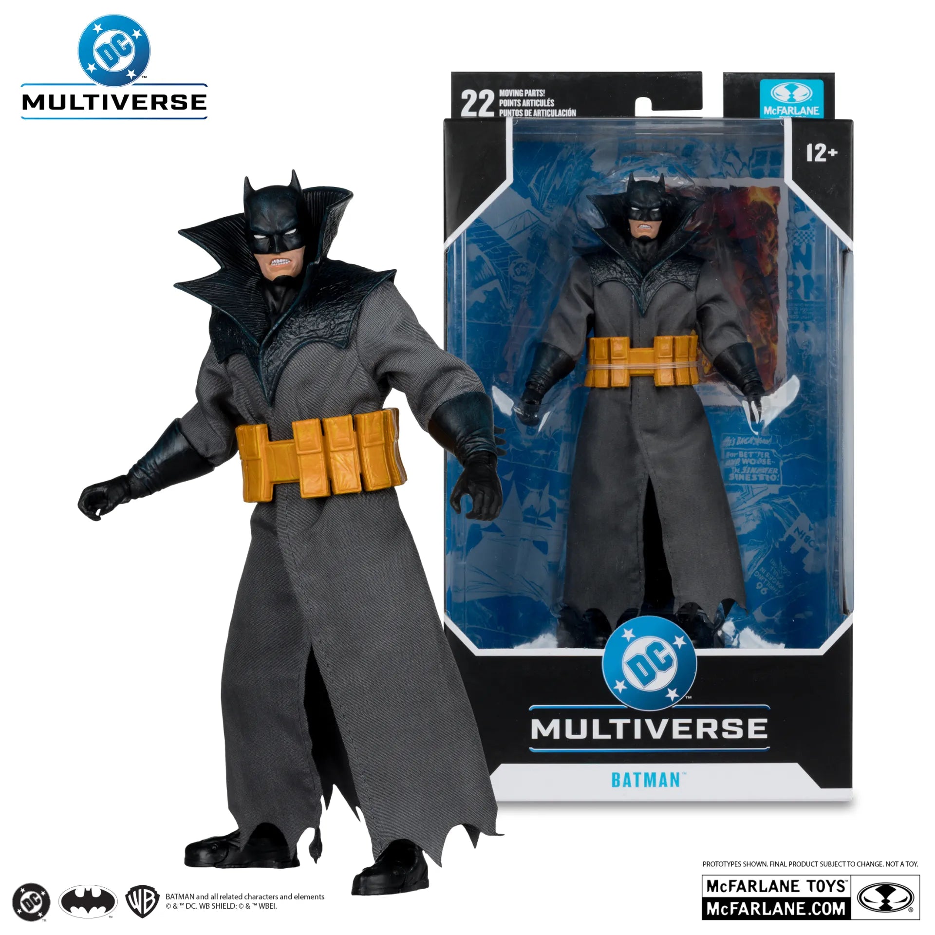 DC BATMAN 7INCH BATMAN BETHLEHEM ACTION FIGURE