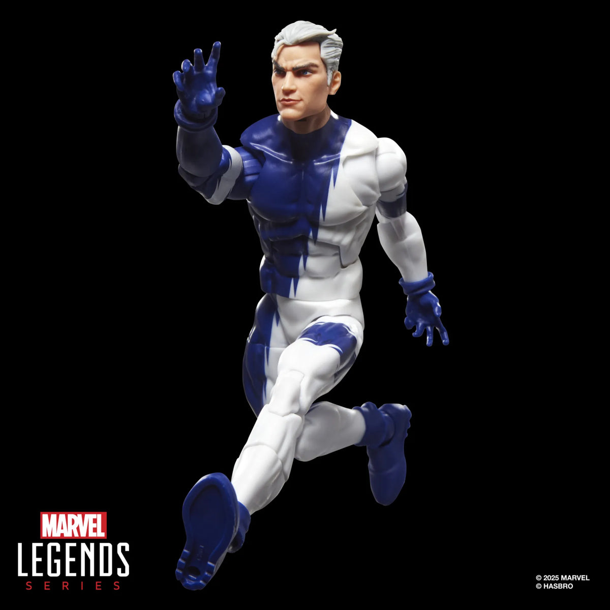 MARVEL LEGENDS AVENGERS BLACK WIDOW AND QUICKSILVER ACTION FIGURES