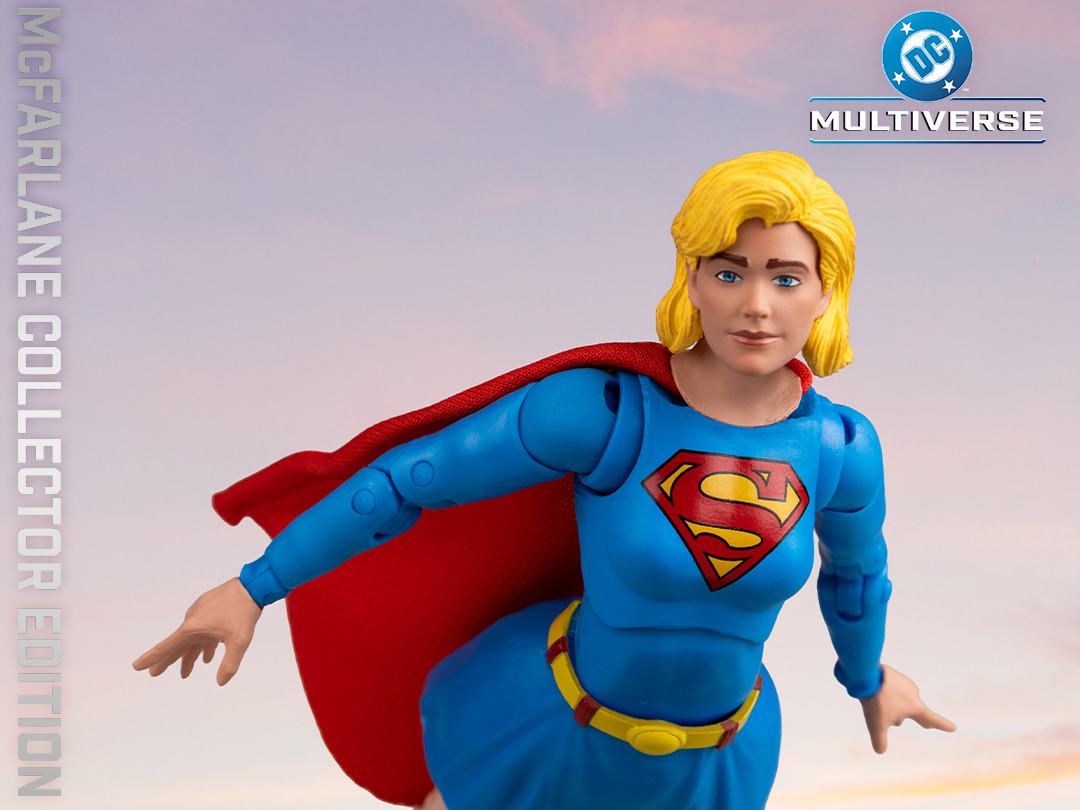 DC MCFARLANE COLLECTOR EDITION WAVE 14 7INCH SUPERGIRL 1ST APP ACTION FIGURE