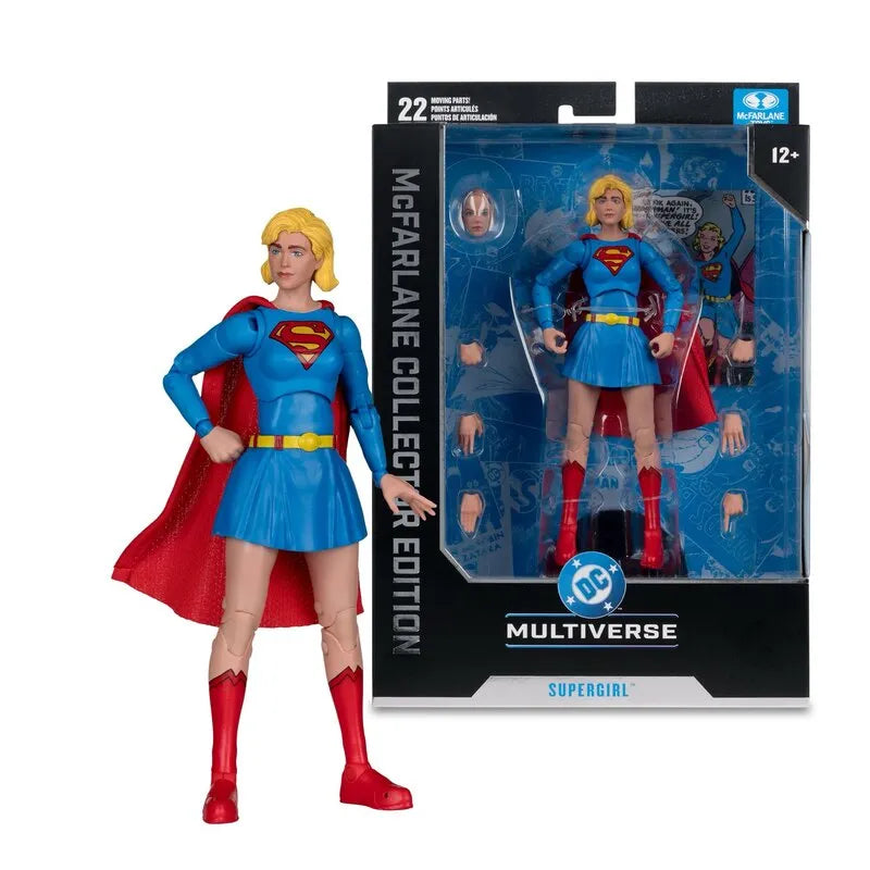 DC MCFARLANE COLLECTOR EDITION WAVE 14 7INCH SUPERGIRL 1ST APP ACTION FIGURE